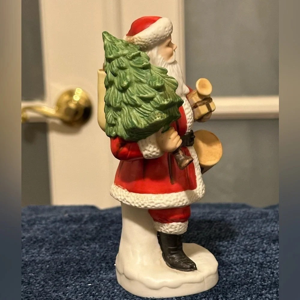 Porcelain Santa from The Santa Claus Shop. St Nicholas circa 1910.